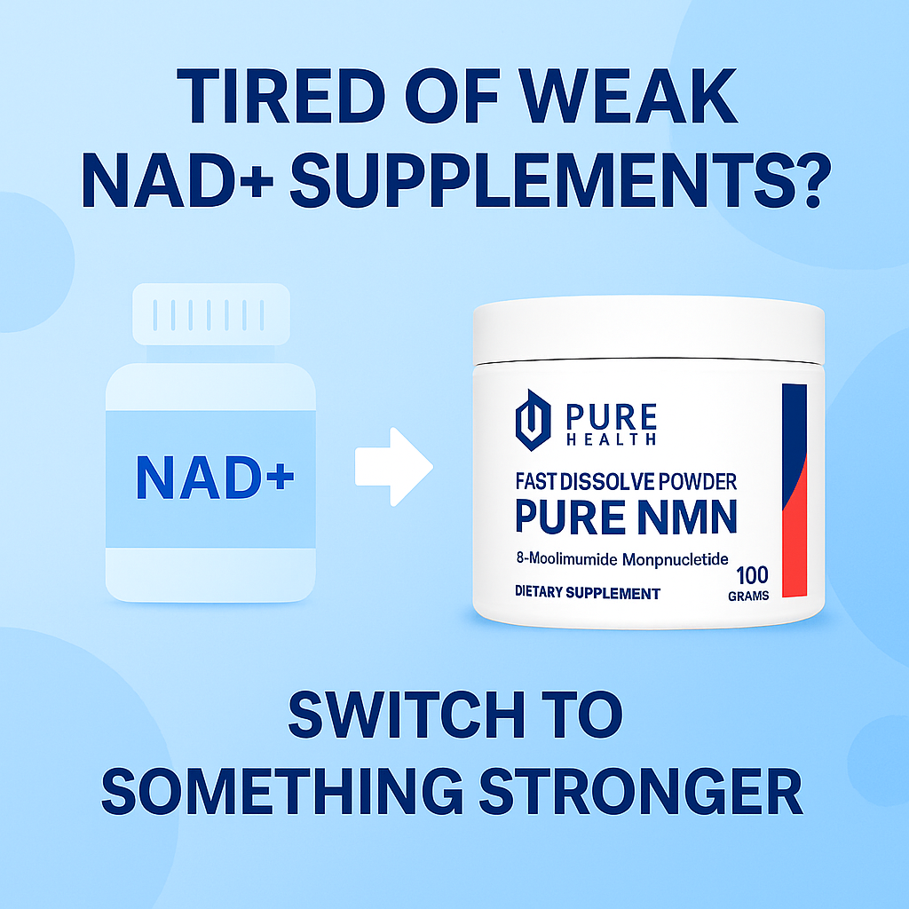 Pure NMN™ | Feel 20 Years Stronger.