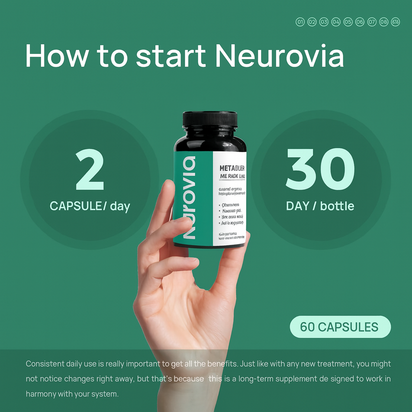 Neurovia Blend™: Berberine & B12 Support | Labor Day Flash Sale!