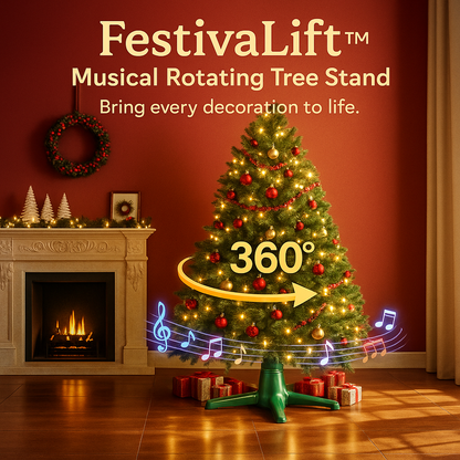 FestiLift™ Magical Musical Christmas Tree Stand