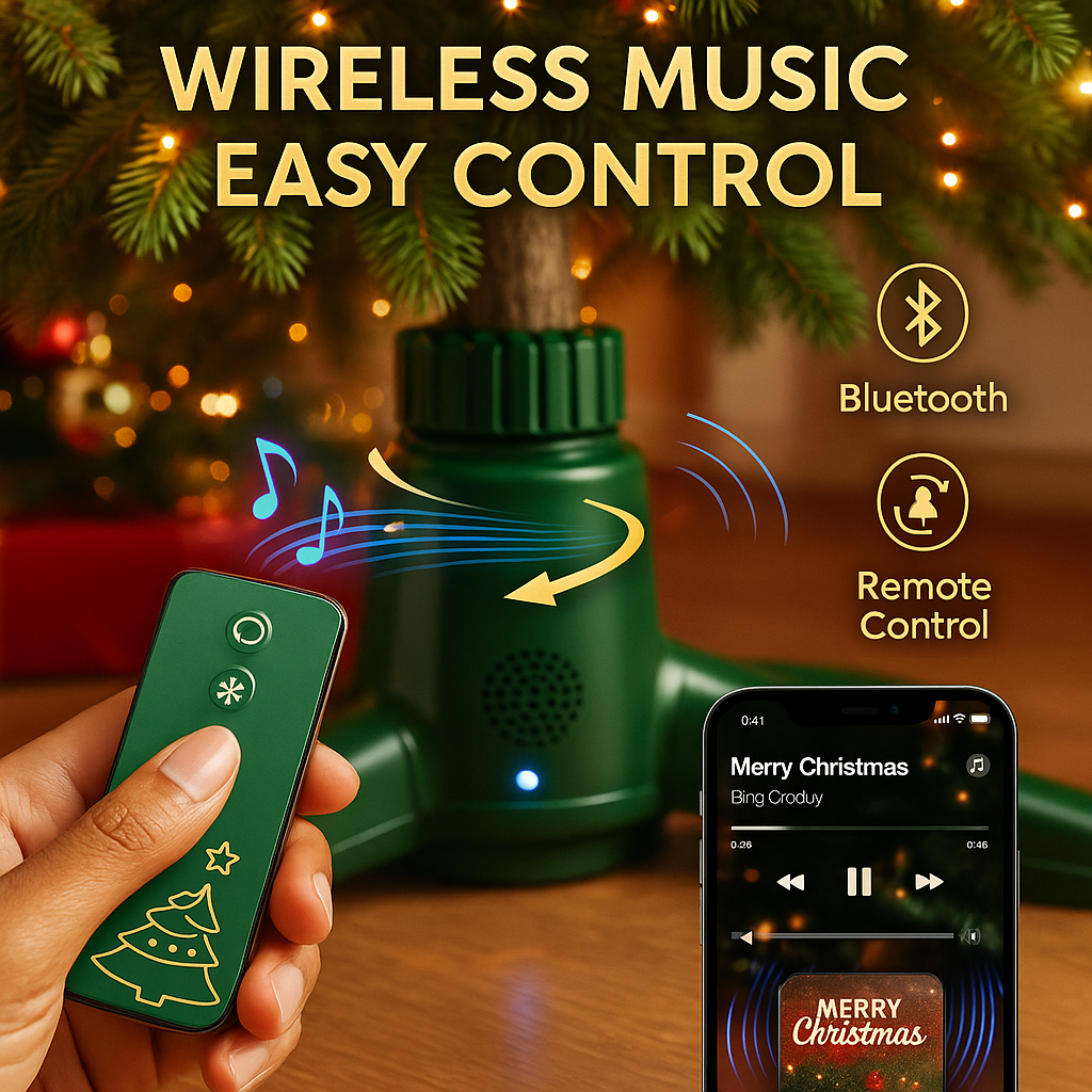 FestiLift™ Magical Musical Christmas Tree Stand